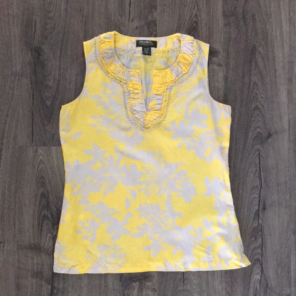 Eddie Bauer Floral Top M